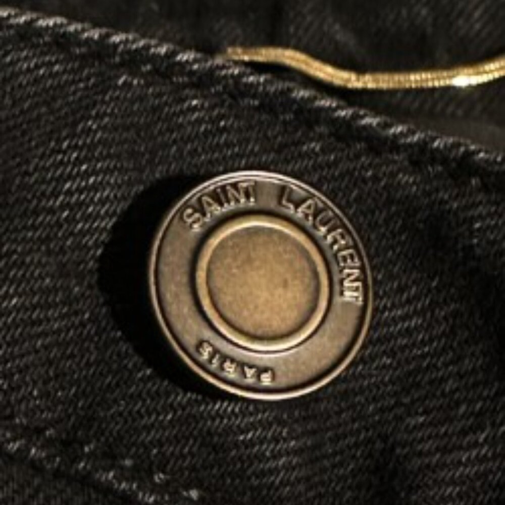Yves Saint Laurent Black Denim Jeans